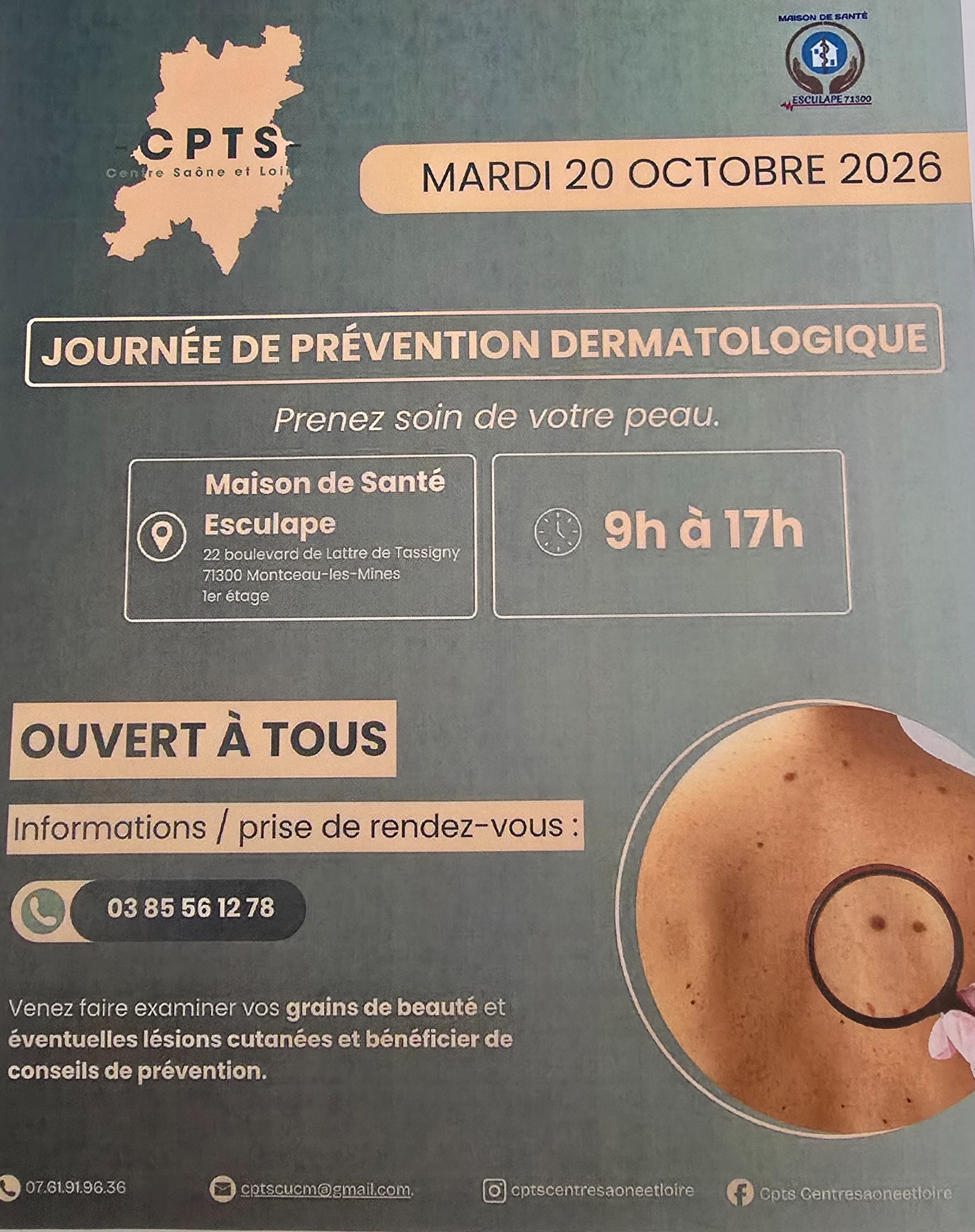 JOURNEE DE PREVENTION DERMATOLOGIQUE